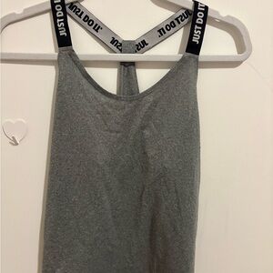 Gray Women's Nike Athletic Top